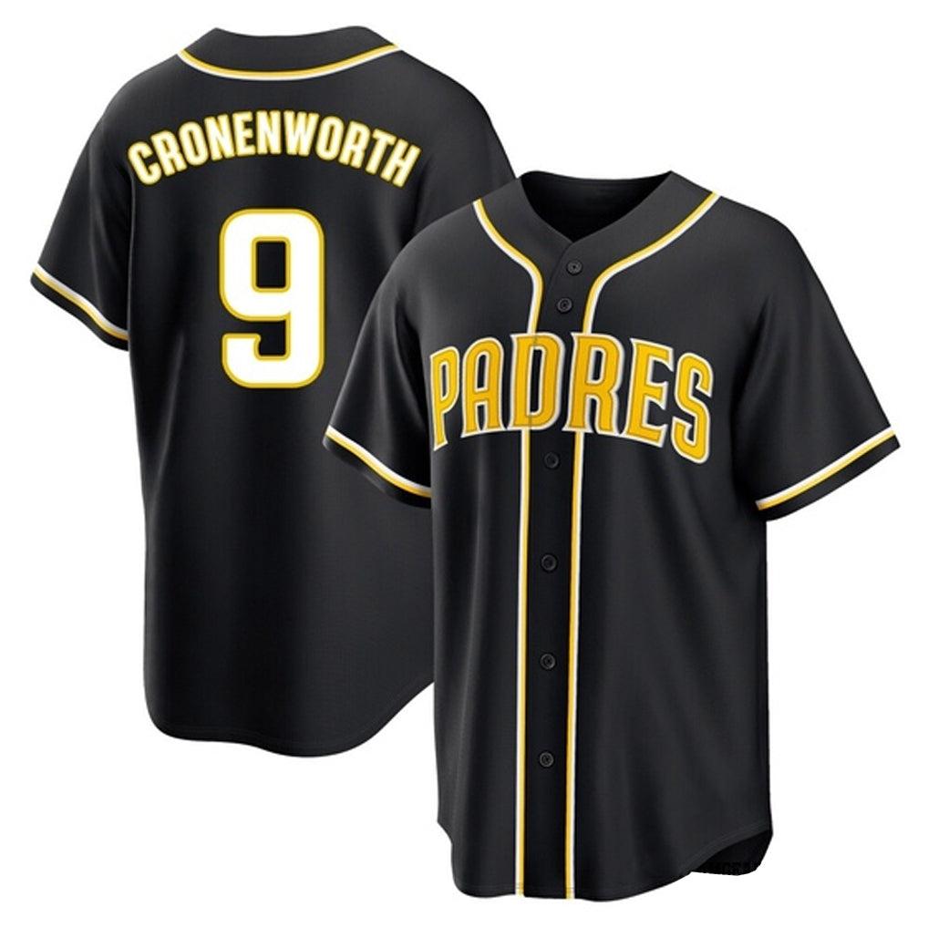 S.Diego Padres #9 Jake Cronenworth Player Black 2026 Fashion Home Hdoa Stitched Jerseys