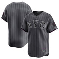 NY.Mets ## Mets Blank Player Gray City Connect Limited Hdoa Stitched Jerseys