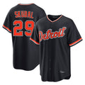 D.Tigers #29 Tarik Skubal Player Navy Home Game Hdoa Stitched Jerseys