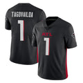 A.Falcons #1 Tua Tagovailoa Player Black Vapor Untouchable Limited Home Game Hdoa Stitched Jerseys