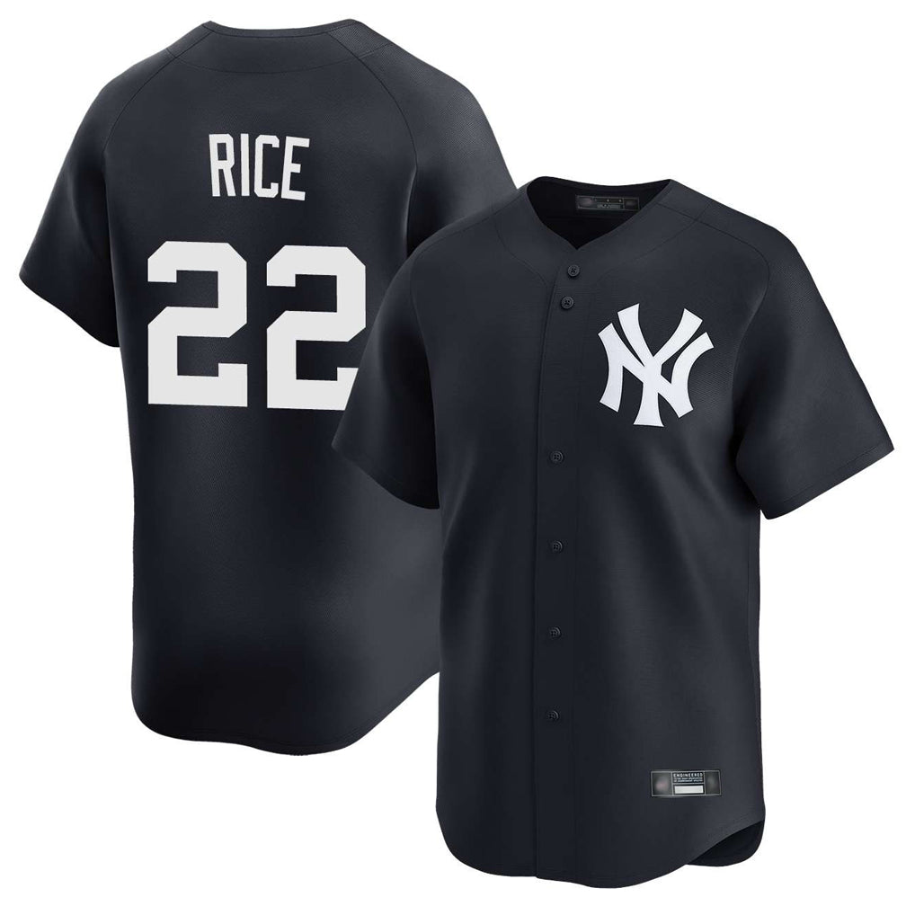 NY.Yankees #22 Ben Rice Player Navy Alternate Limited Home Hdoa Stitched Jerseys