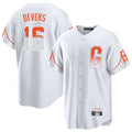 SF.Giants #16 Rafael Devers Player White City Connect Home Game Hdoa Stitched Jerseys