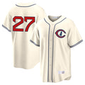 C.Cubs #27 Seiya Suzuki Player Cream Field of Dreams Home Game Hdoa Stitched Jerseys