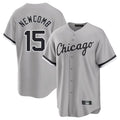 C.White Sox #15 Sean Newcomb Player Gray Home Game Hdoa Stitched Jerseys