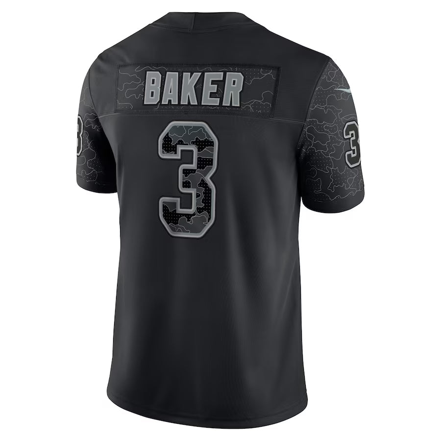 A.Cardinals #3 Budda Baker Player Black RFLCTV Limited Hdoa Stitched Jerseys