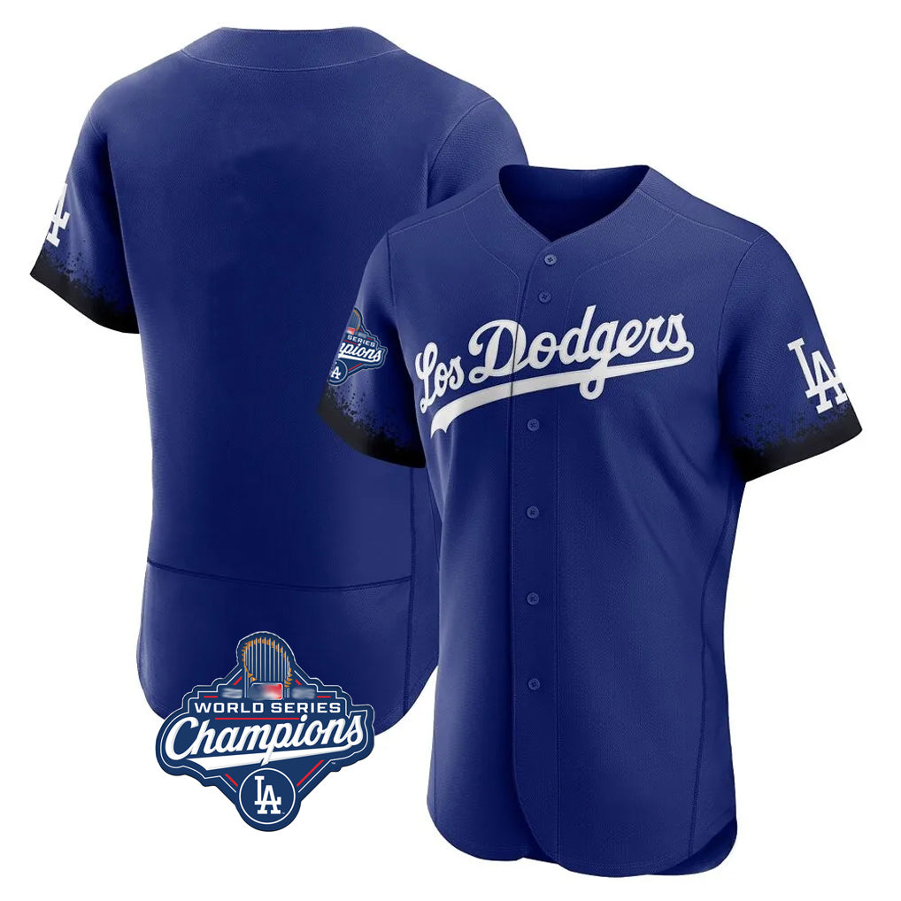 LA.Dodgers ## Dodgers Blank Player Royal City Connect Elite Home World Series Meet Hdoa Stitched Jerseys