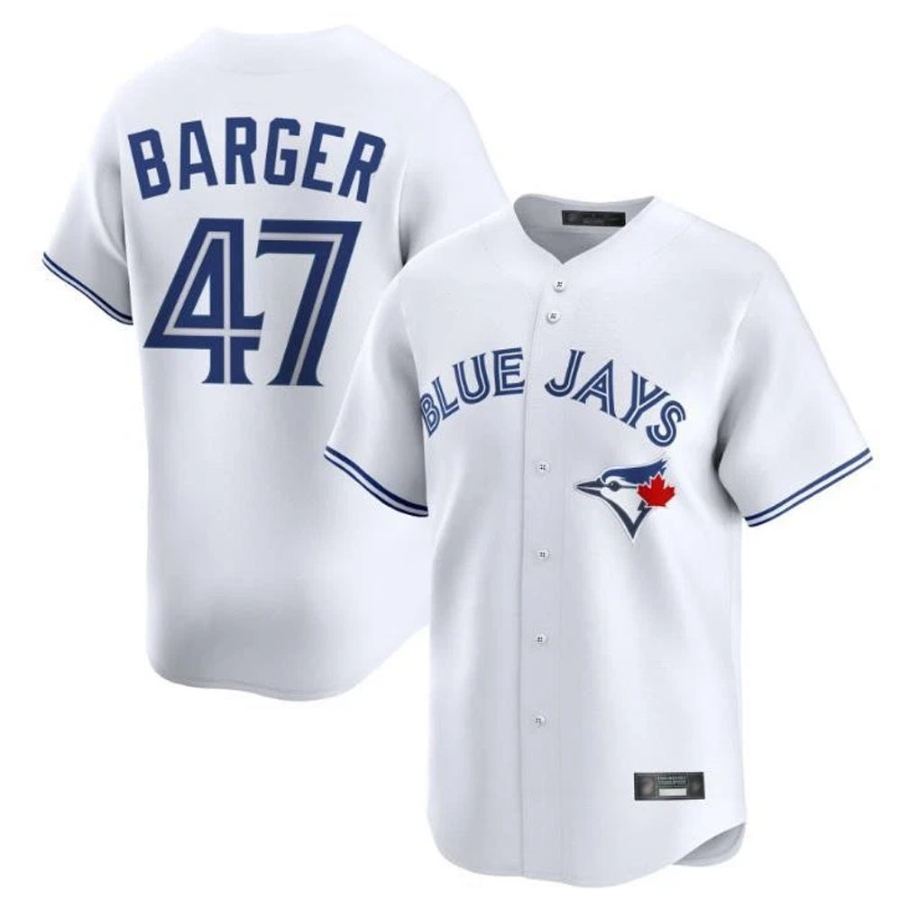 T.Blue Jays #47 Addison Barger Player White Home Limited Hdoa Stitched Jerseys