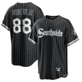 C.White Sox #88 Luis Robert Jr Player Black City Connect Home Game Hdoa Stitched Jerseys