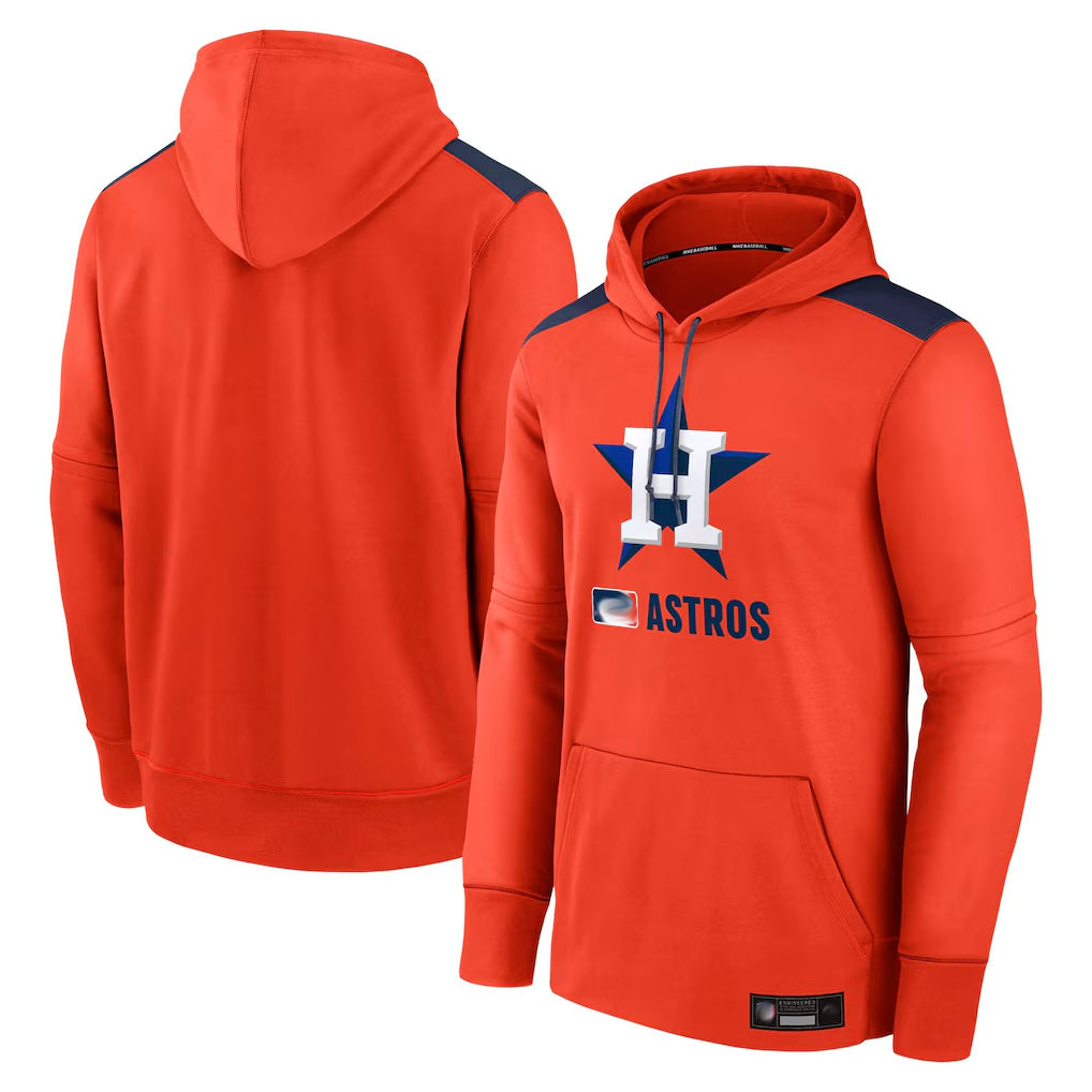 H.Astros ## Astros Blank Player Orange Club Fleece Pullover Hoodie Hdoa Stitched Jerseys