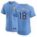 T.Bay Rays #18 Shane McClanahan Player Light Blue Home Limited Hdoa Stitched Jerseys