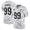 C.Bengals #99 Myles Murphy Player Arctic Camo Salute to Service Limited Hdoa Stitched Jerseys