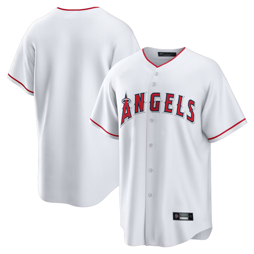 LA.Angels ## Angels Blank Player White Home Game Hdoa Stitched Jerseys