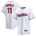 C.Guardians #11 Jose Ramirez Player White Home Game Hdoa Stitched Jerseys