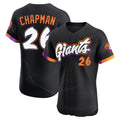 SF.Giants #26 Matt Chapman Player Black 2025 City Connect Home Limited Elite Hdoa Stitched Jerseys