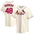 St. Louis Cardinals #48 Ivan Herrera Player Cream Home Game Hdoa Stitched Jerseys