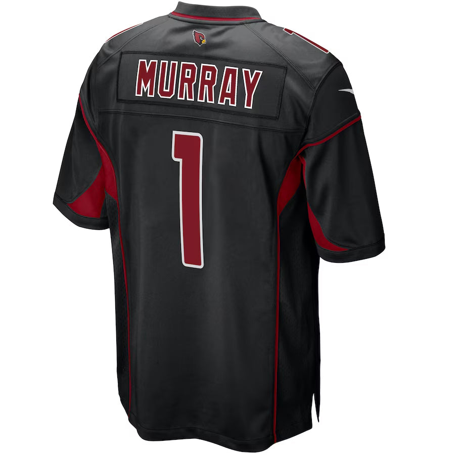 A.Cardinals #1 Kyler Murray Player Black 2nd Alternate Game Hdoa Stitched Jerseys