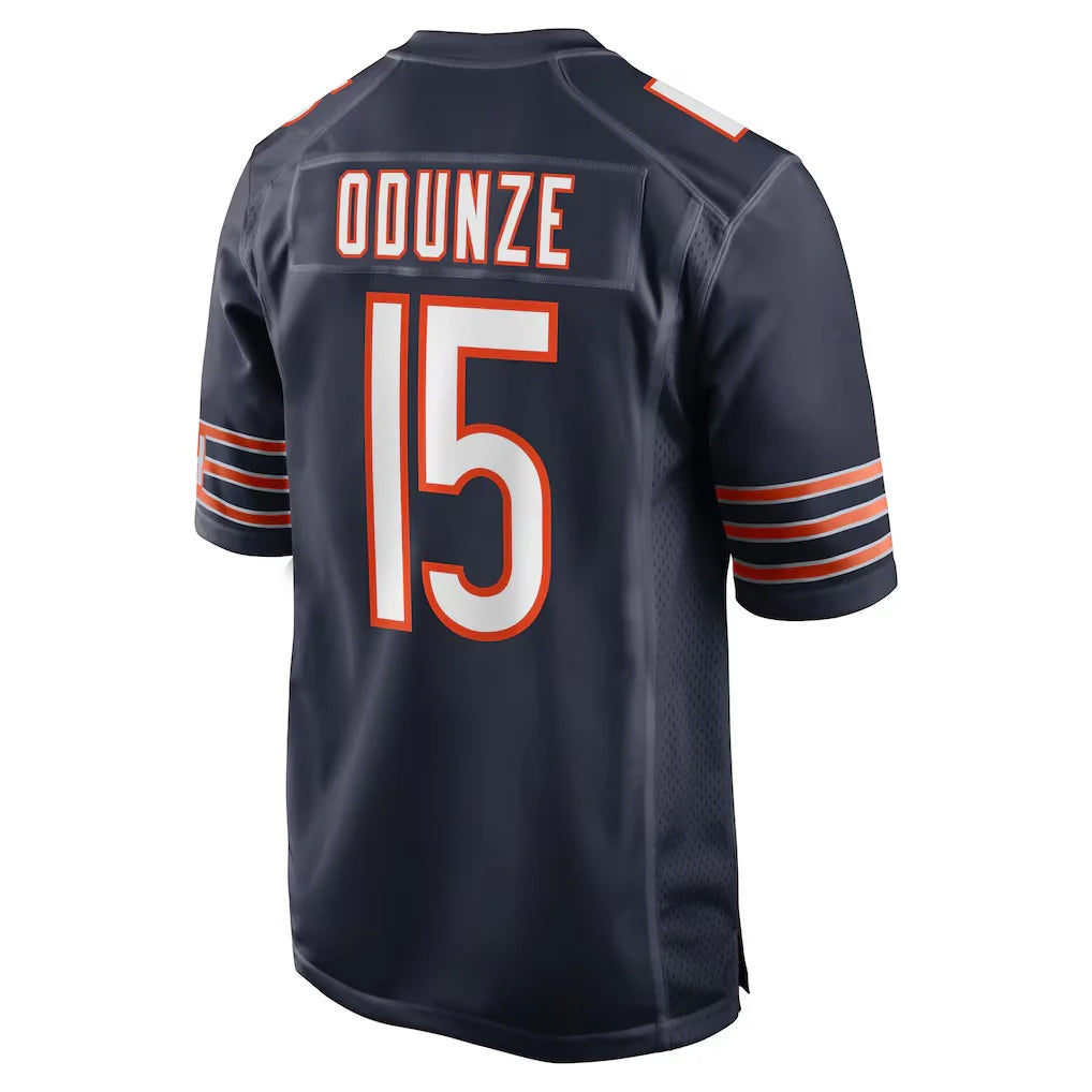 C.Bears #15 Rome Odunze Player Navy Home Game Hdoa Stitched Jerseys