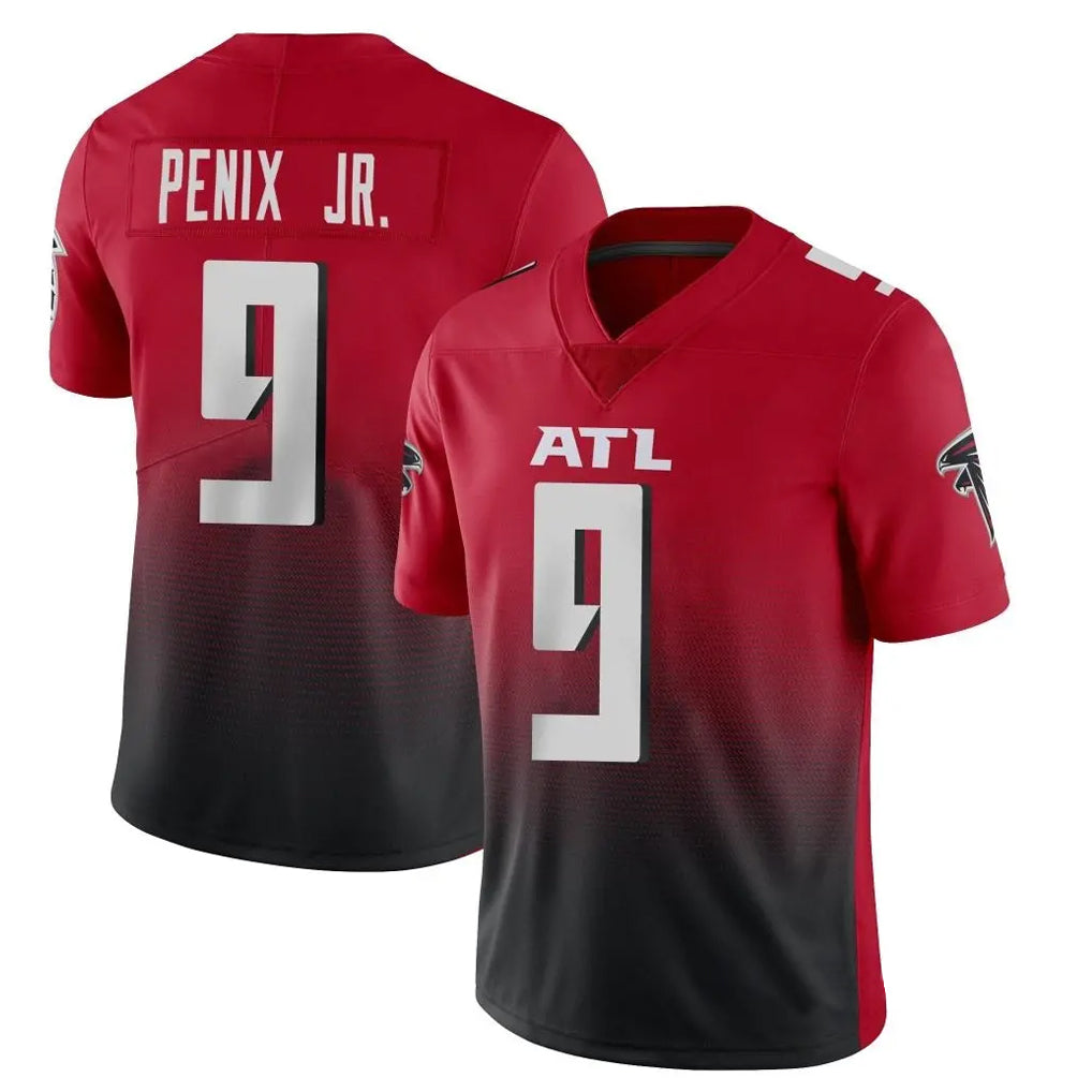 A.Falcons #9 Michael Penix Jr. Player Red Vapor Untouchable Limited Home Game Hdoa Stitched Jerseys
