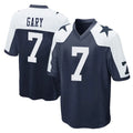 D.Cowboys #7 Rashan Gary Player Navy-White Alternate Home Game Hdoa Stitched Jerseys