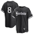 C.White Sox #8 Kyle Teel Player Black City Connect Home Game Hdoa Stitched Jerseys
