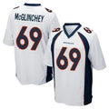 D.Broncos #69 Mike McGlinchey Player White Game Hdoa Stitched Jerseys