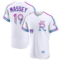 KC.Royals #19 Michael Massey Player White 2026 City Connect Limited Elite Home Hdoa Stitched Jerseys