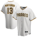 S.Diego Padres #13 Manny Machado Player White Home Game Hdoa Stitched Jerseys