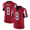 A.Falcons #8 Kyle Pitts Sr. Player Red Color Vapor Untouchable Limited Home Game Hdoa Stitched Jerseys