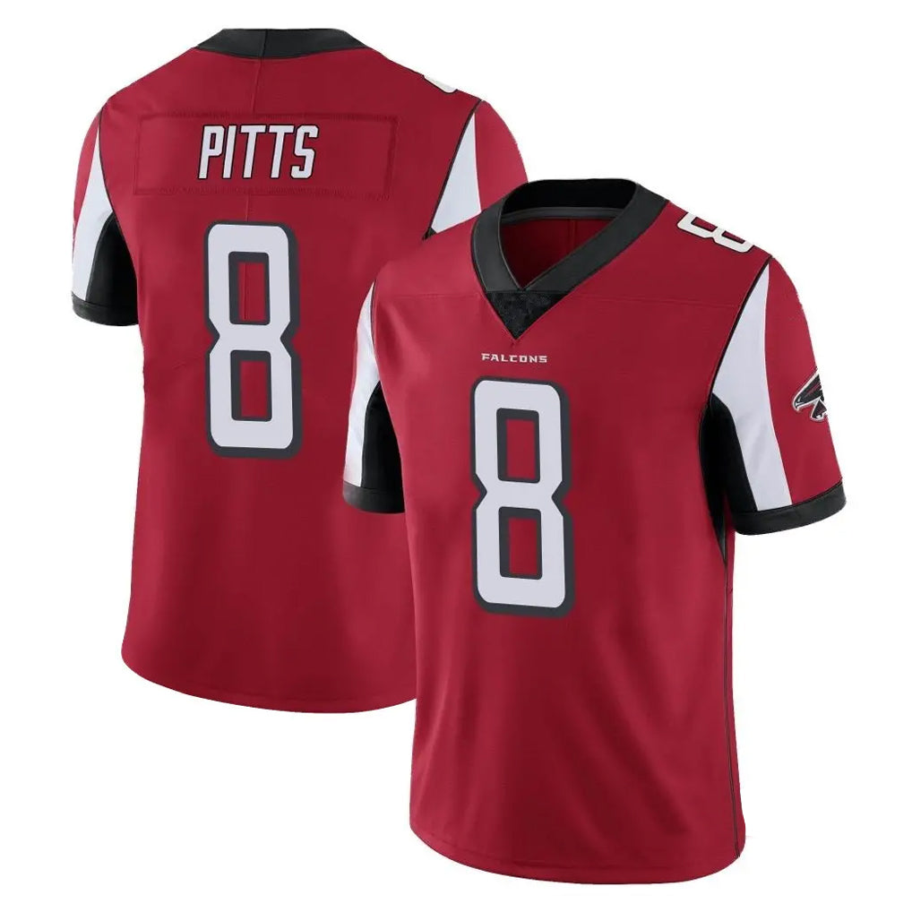 A.Falcons #8 Kyle Pitts Sr. Player Red Color Vapor Untouchable Limited Home Game Hdoa Stitched Jerseys