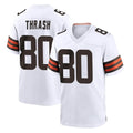 C.Browns #80 Jamari Thrash Player White Home Game Hdoa Stitched Jerseys