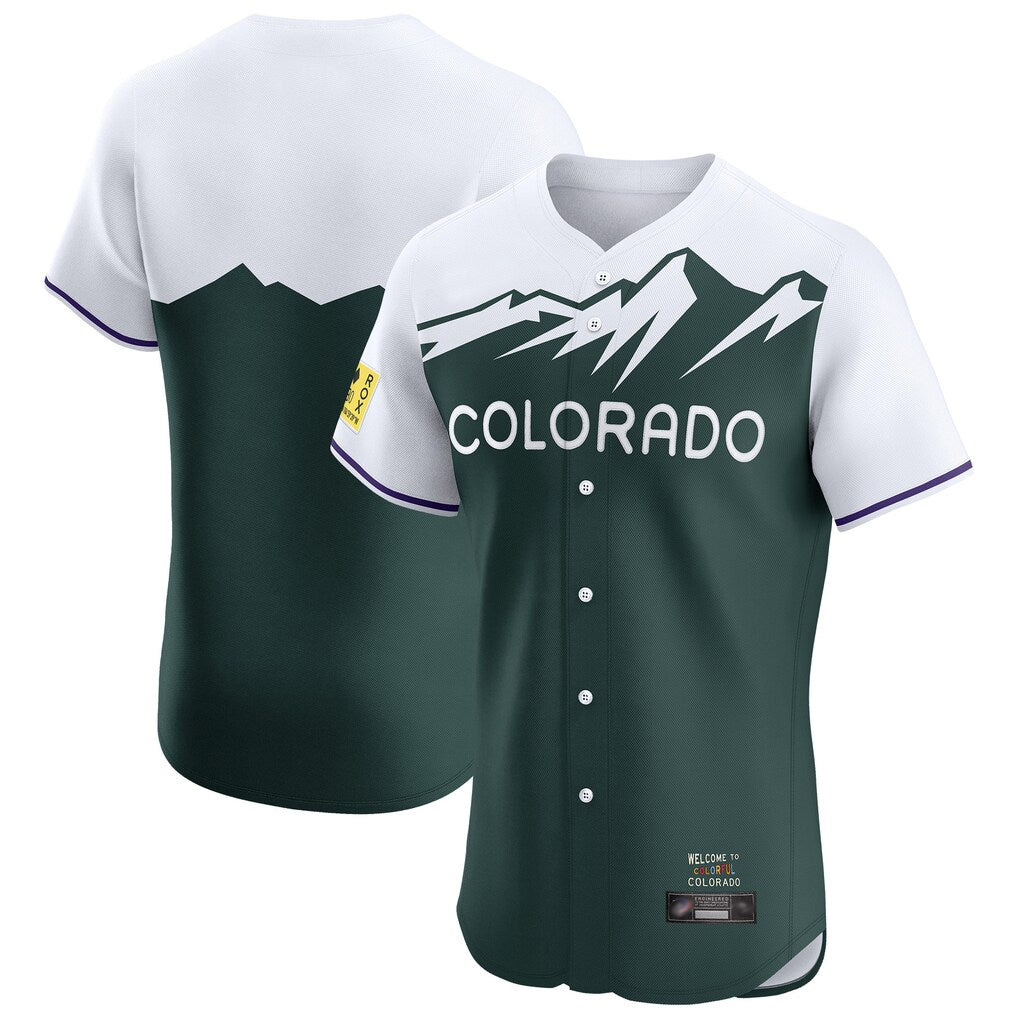 C.Rockies ## Rockies Blank Player Green City Connect Limited Elite Home Hdoa Stitched Jerseys
