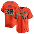 SF.Giants #38 Robbie Ray Player Orange Home Limited Hdoa Stitched Jerseys