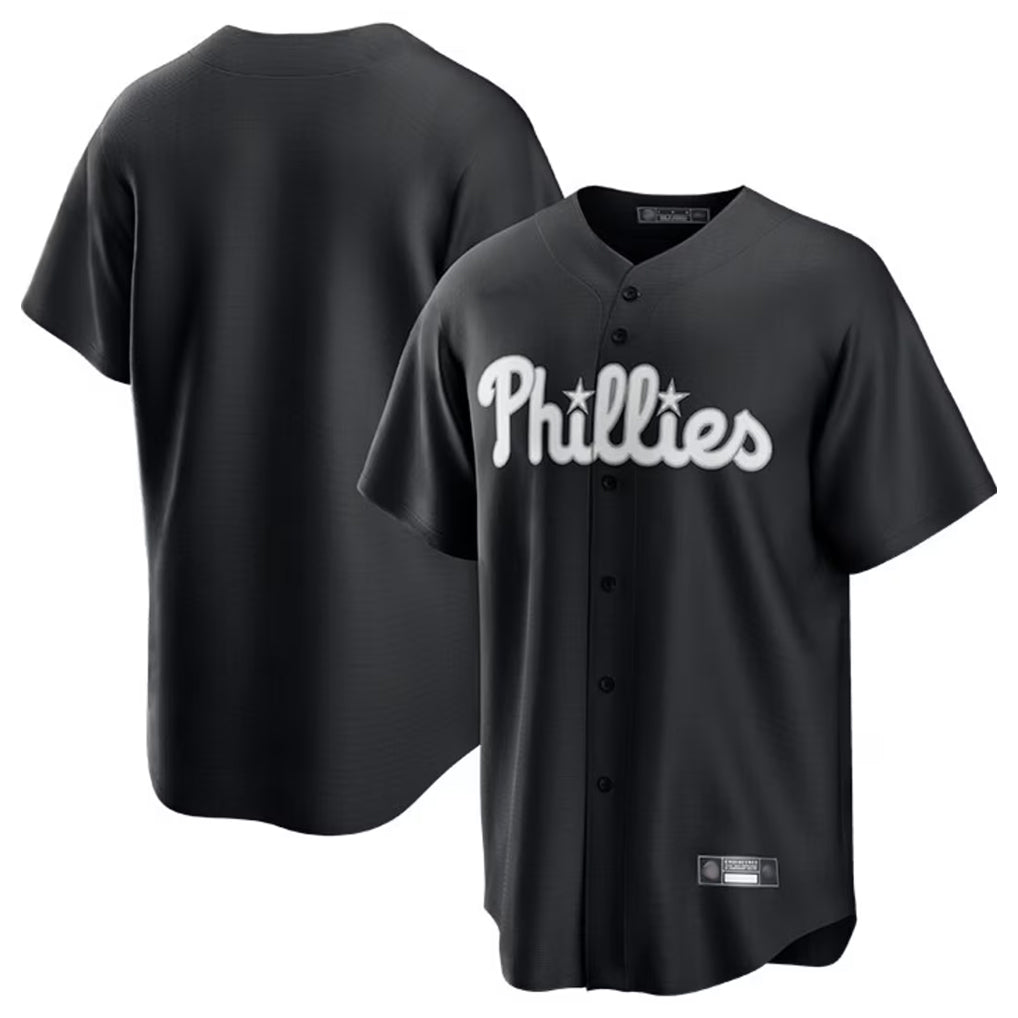 P.Phillies ## Phillies Blank Player Black Alt Fashion Home Game Hdoa Stitched Jerseys