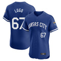 KC.Royals #67 Seth Lugo Player Royal Limited Elite Home Game Hdoa Stitched Jerseys