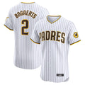 S.Diego Padres #2 Xander Bogaerts Player White Home Limited Elite Hdoa Stitched Jerseys