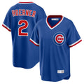 C.Cubs #2 Nico Hoerner Player Royal T-shirt Cooperstown Collection Limited Hdoa Stitched Jerseys
