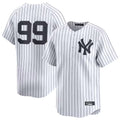 NY.Yankees #99 Aaron Judge Player White Limited Home Hdoa Stitched Jerseys