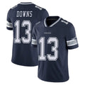 D.Cowboys #13 Caleb Downs Player Navy Vapor Untouchable Limited Home Game Hdoa Stitched Jerseys