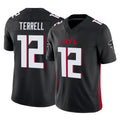 A.Falcons #12 Avieon Terrell Player Black Alternate Vapor F.U.S.E. Limited Hdoa Stitched Jerseys