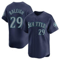 S.Mariners #29 Cal Raleigh Player Navy Home Limited Hdoa Stitched Jerseys
