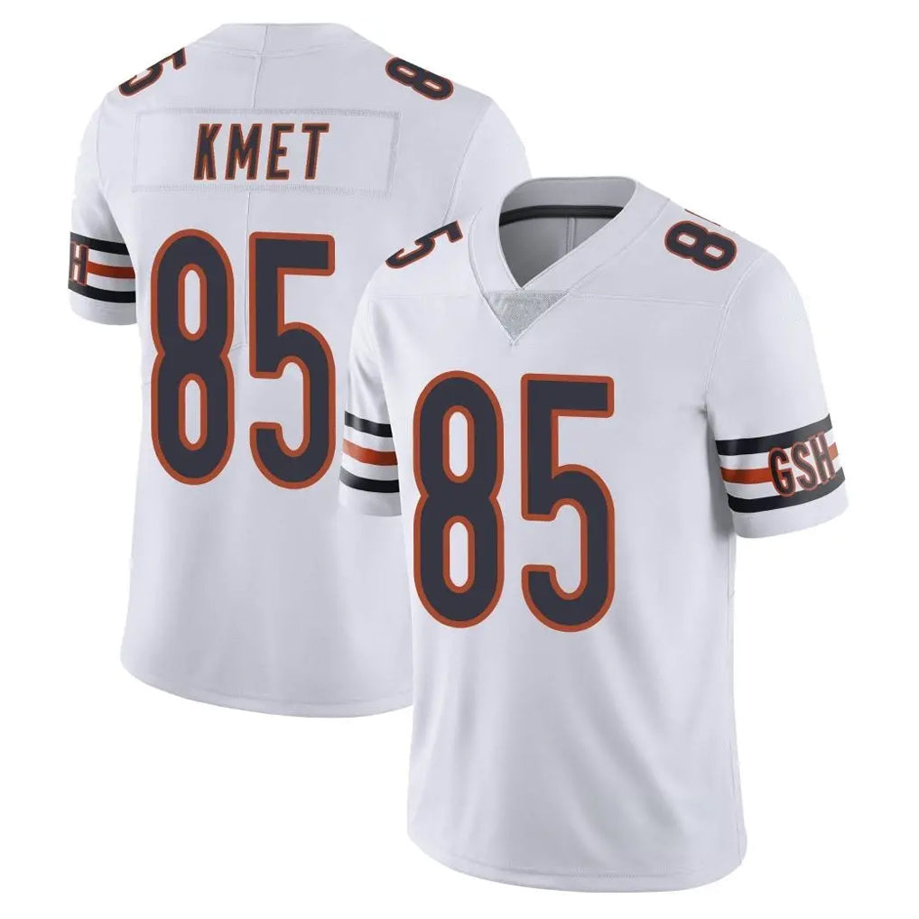 C.Bears #85 Cole Kmet Player White Vapor Untouchable Limited Home Game Hdoa Stitched Jerseys