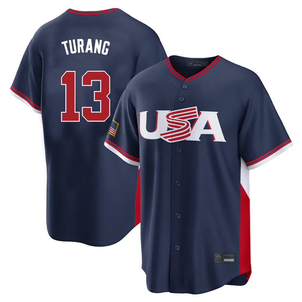 NY.Yankees #13 Jazz Chisholm Jr Player Navy USA 2026 World Classic Limited Game Hdoa Stitched Jerseys