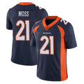 D.Broncos #21 Riley Moss Player Navy Vapor Untouchable Limited Game Hdoa Stitched Jerseys