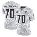 A.Falcons #70 Jake Matthews Player Arctic Camo Salute to Service Limited Hdoa Stitched Jerseys