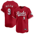 C.Reds #9 Matt McLain Player Red Home Limited Hdoa Stitched Jerseys