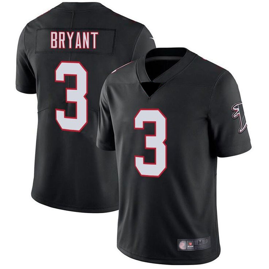 A.Falcons #3 Jessie Bates III Player Black Alternate Vapor F.U.S.E. Limited Hdoa Stitched Jerseys