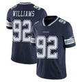 D.Cowboys #92 Quinnen Williams Player Navy Vapor Untouchable Limited Home Game Hdoa Stitched Jerseys