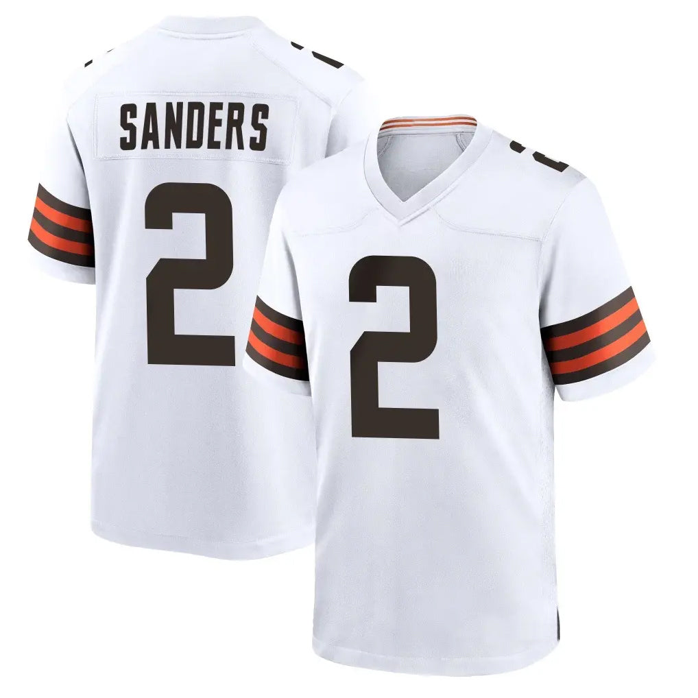 C.Browns #2 Shedeur Sanders Player White Home Game Hdoa Stitched Jerseys