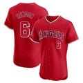 LA.Angels #6 Anthony Rendon Player Red Home Limited Elite Hdoa Stitched Jerseys