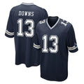 D.Cowboys #13 Caleb Downs Player Navy Home Game Hdoa Stitched Jerseys